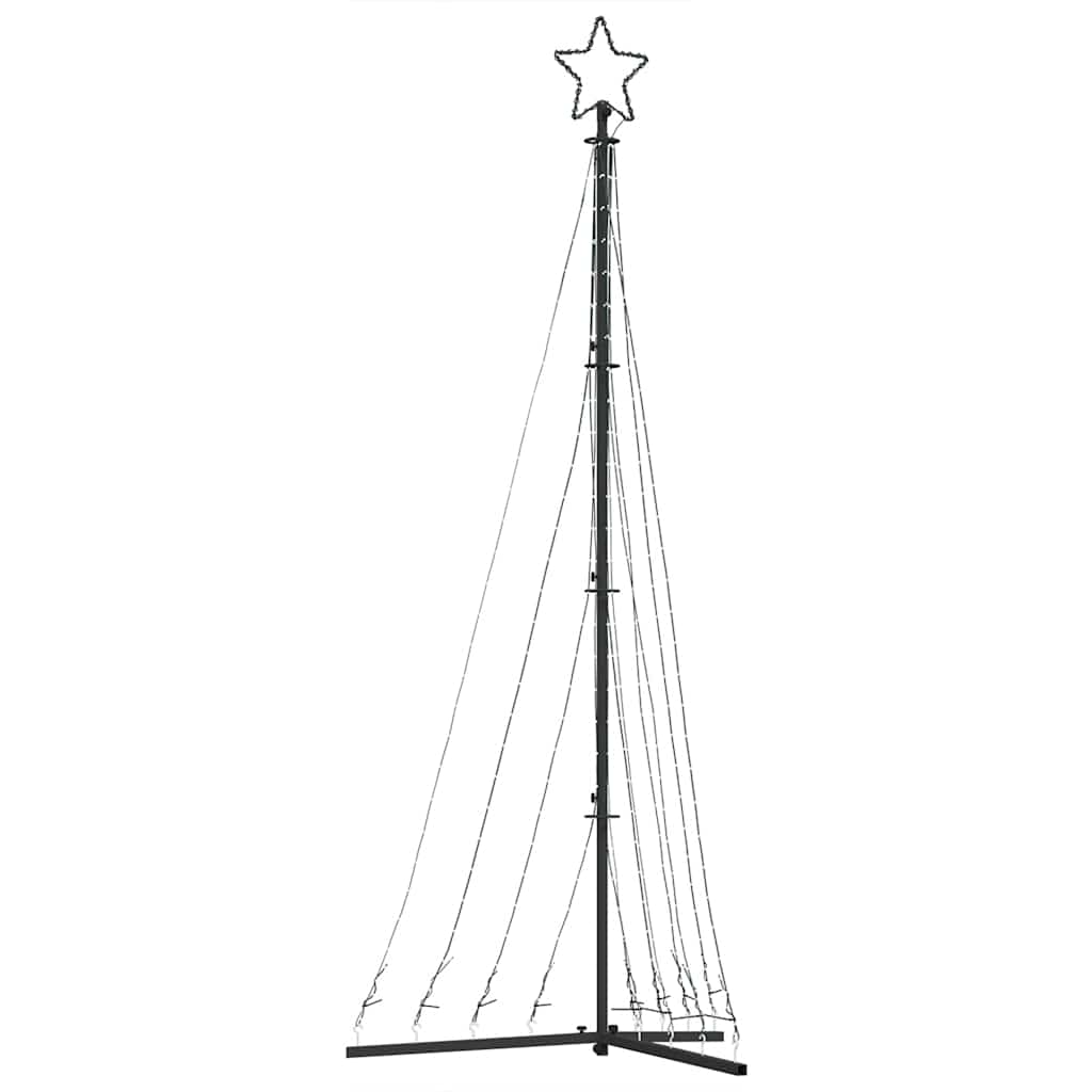 LED Kalėdų eglutė 447 LED Šiltai Balta 250 cm