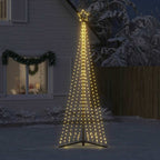 LED Kalėdų eglutė 495 LEDs Šilta Balta 300,5 cm