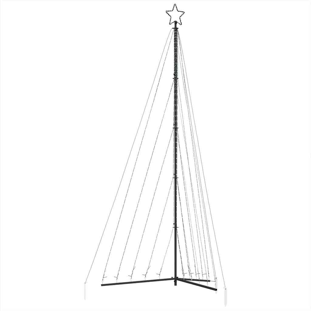 vidaXL LED Kalėdų eglutė 570 LEDs Šilta Balta 399 cm