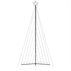 LED Kalėdų eglutė 570 LEDs Šilta Balta 399 cm