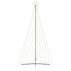 LED Kalėdų eglutė 570 LEDs Šilta Balta 399 cm