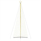 LED Kalėdų eglutė 789 LEDs Šilta Balta 476 cm