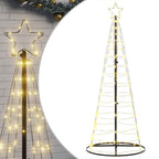 LED Kalėdų eglutė 200 LED Šiltai Balta 182 cm