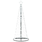 LED Kalėdų eglutė 200 LEDs Šalta Balta 182 cm