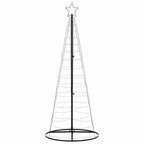 LED Kalėdų eglutė 200 LEDs Šalta Balta 182 cm