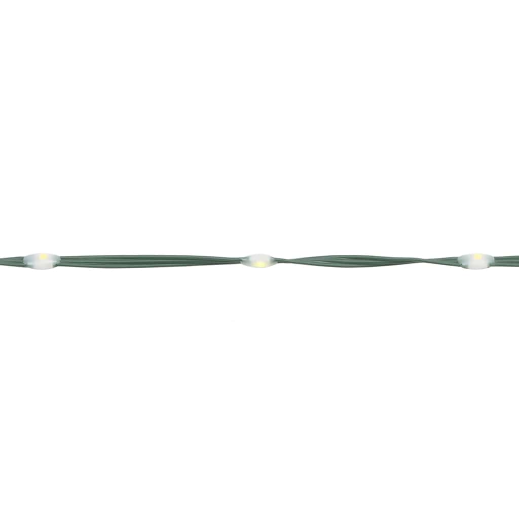 LED Kalėdų eglutė 200 LEDs Šalta Balta 182 cm