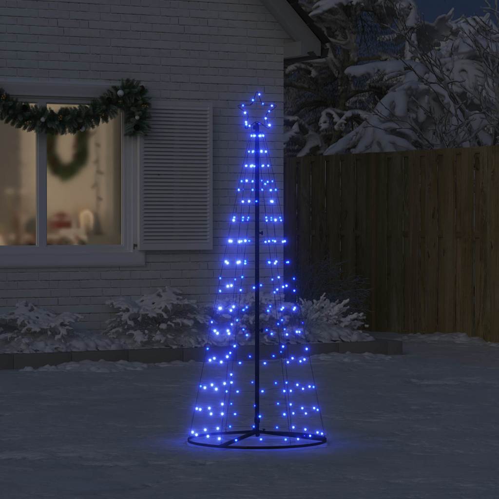 LED Kalėdų eglutė 200 LED Mėlyna 182 cm