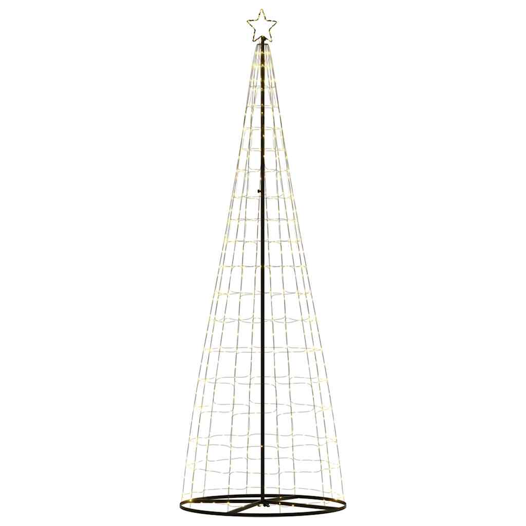 vidaXL LED Kalėdų eglutė 550 LED Šiltai balta 304 cm