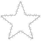 Kalėdiniai žibintai Star Silhouette 115 LED šiltai balta