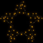 Kalėdiniai žibintai Star Silhouette 80 LED šiltai balta