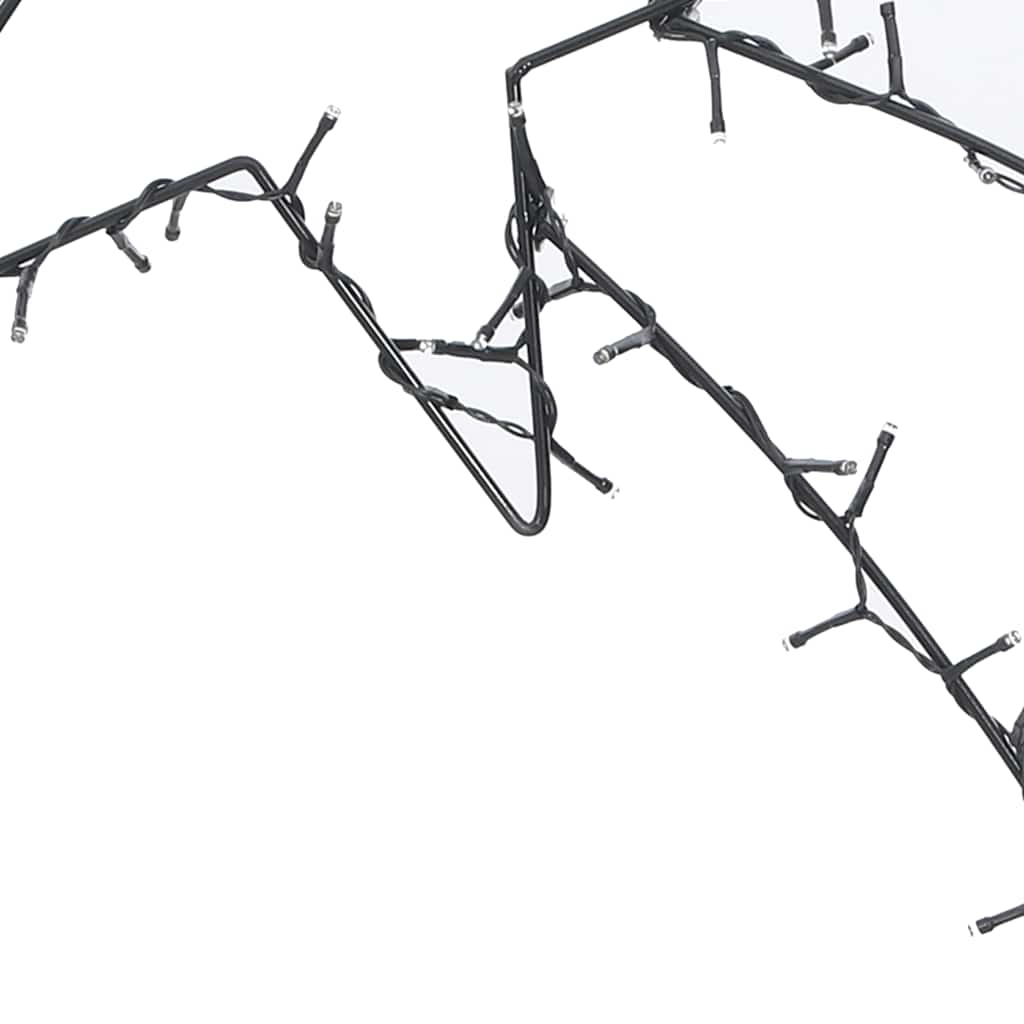 vidaXL Kalėdiniai žibintai Shooting Star Silhouette 115 LED