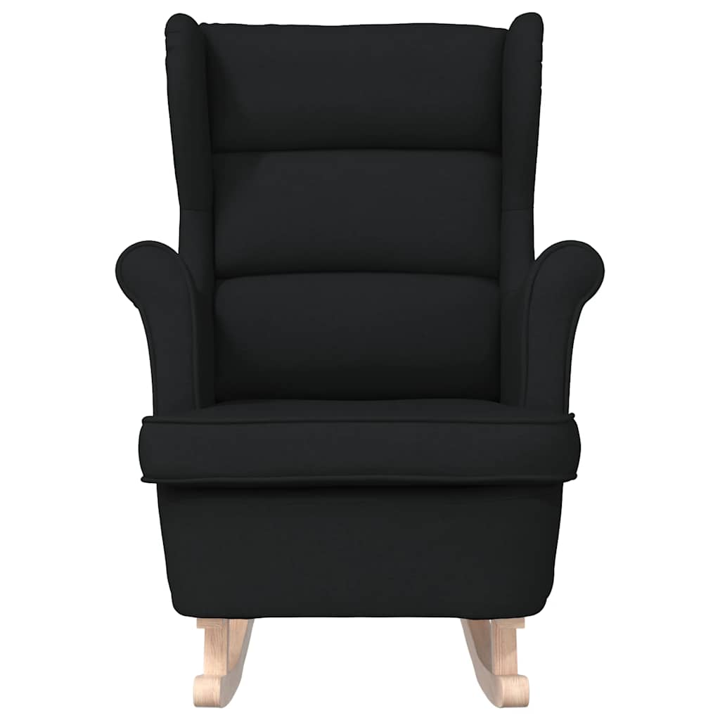 Supama kėdė Juoda 74x90x102 cm Audinys