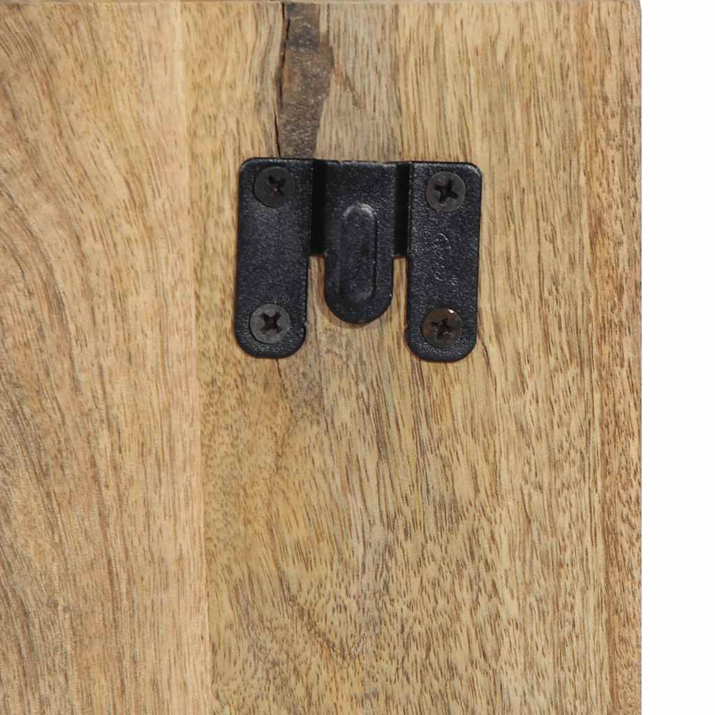 Naktinė spintelė, 50x27x50 cm, mango medienos masyvas