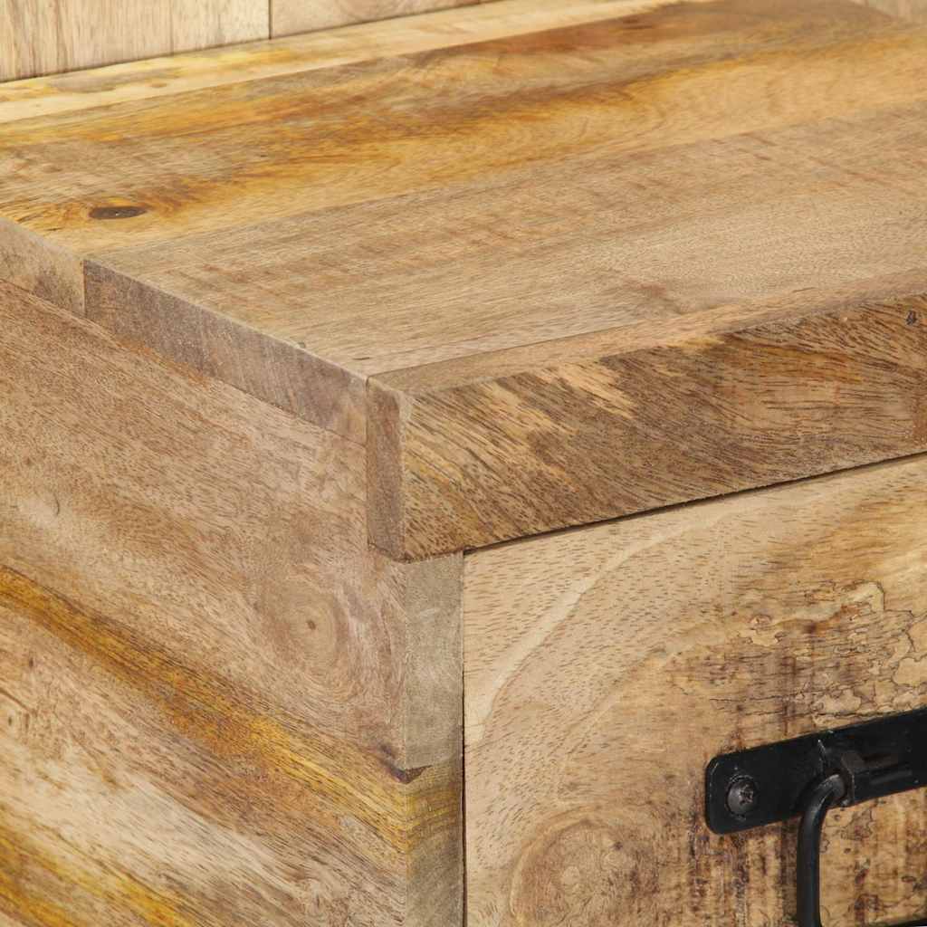 Naktinė spintelė, 60x32x80 cm, mango medienos masyvas