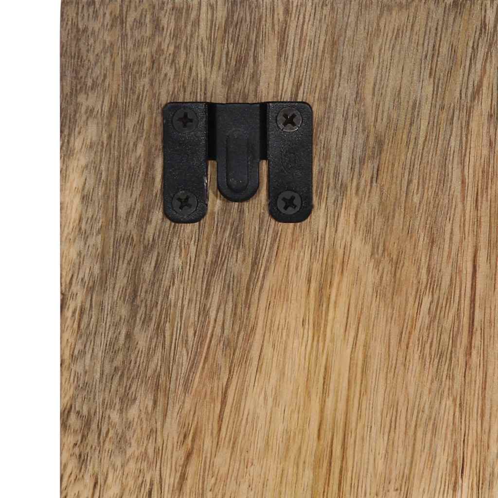 Naktinė spintelė, 60x32x80 cm, mango medienos masyvas