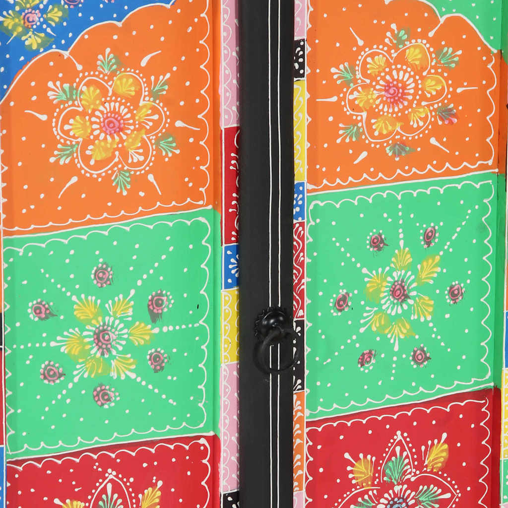 Konsolinis stalas su saugykla Įvairiaspalvis 50 x 30 x 75 cm