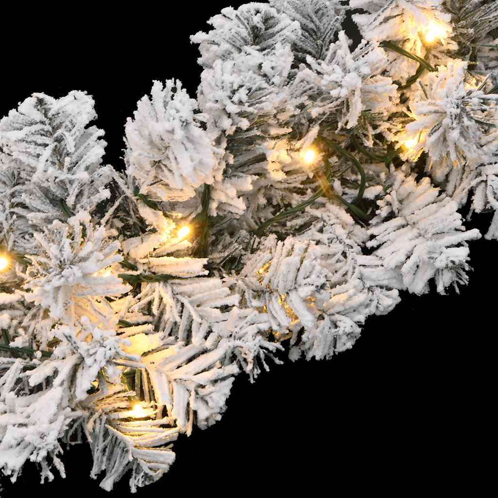 Kalėdinė girlianda su LED lemputėmis, žalia, 5 m, PVC