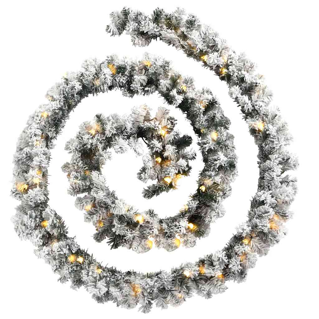 vidaXL Kalėdų girlianda su LED lemputėmis Green 20 m PVC