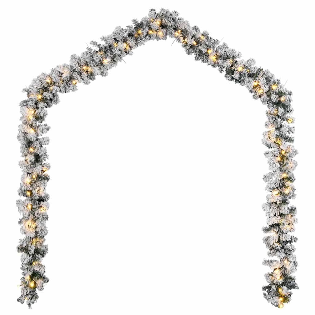 vidaXL Kalėdų girlianda su LED lemputėmis Green 20 m PVC