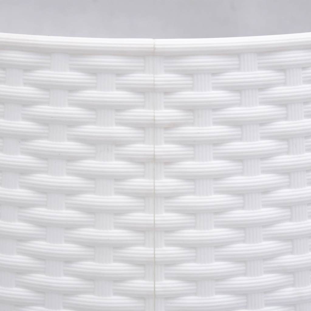 Kalėdų eglutės sijonas Baltas Ø56x23 cm Plastikas