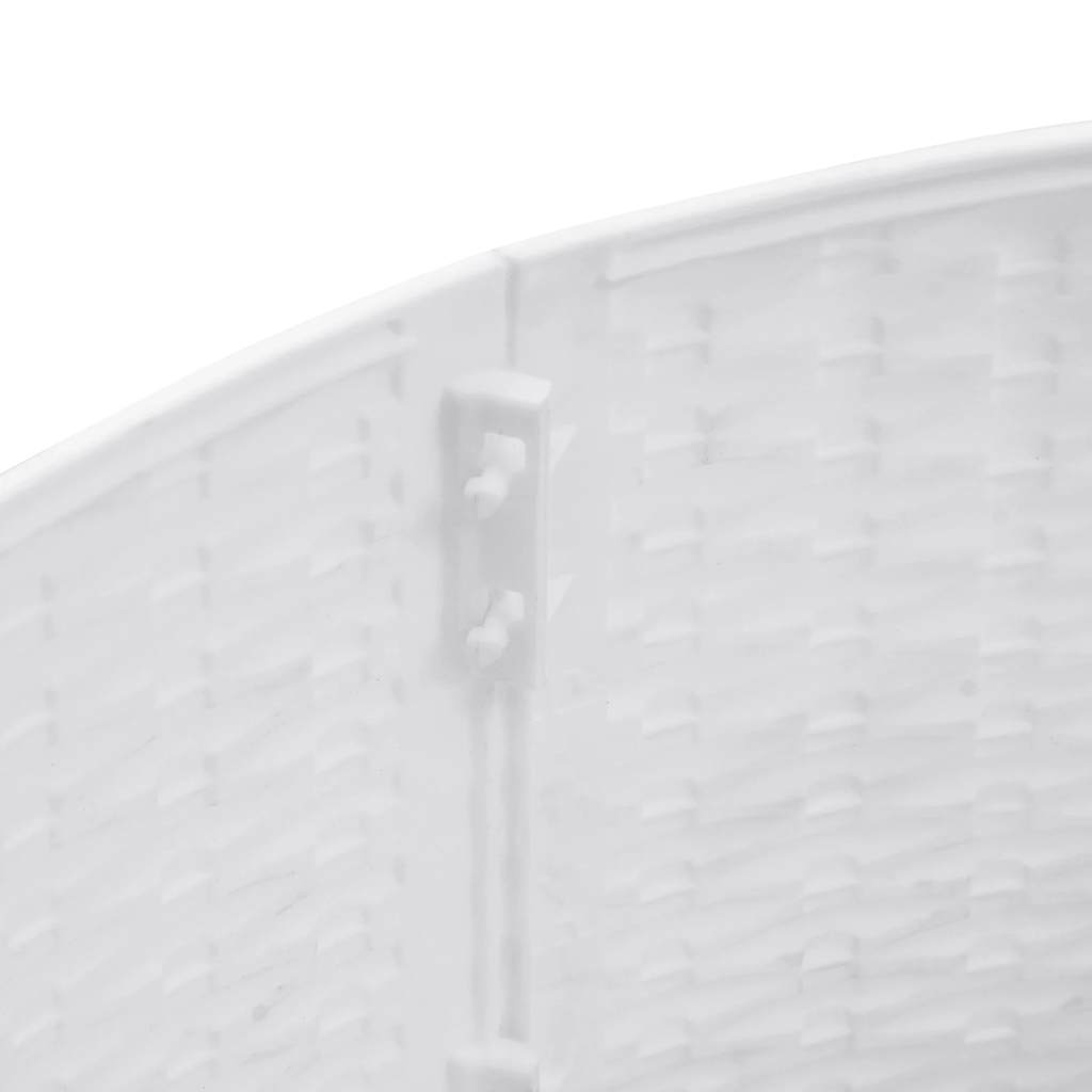 Kalėdų eglutės sijonas Baltas Ø56x23 cm Plastikas