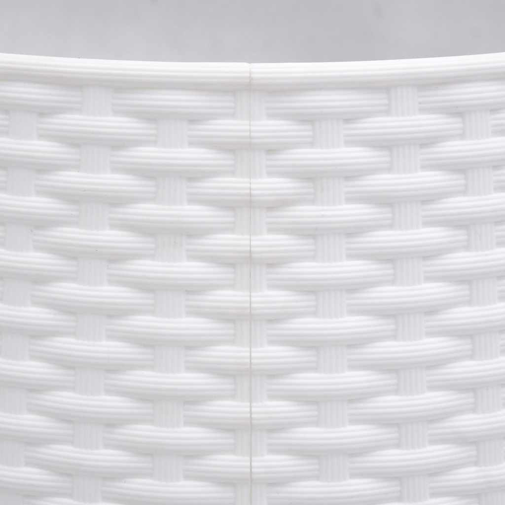 Kalėdų eglutės sijonas Baltas Ø65x23 cm Plastikas