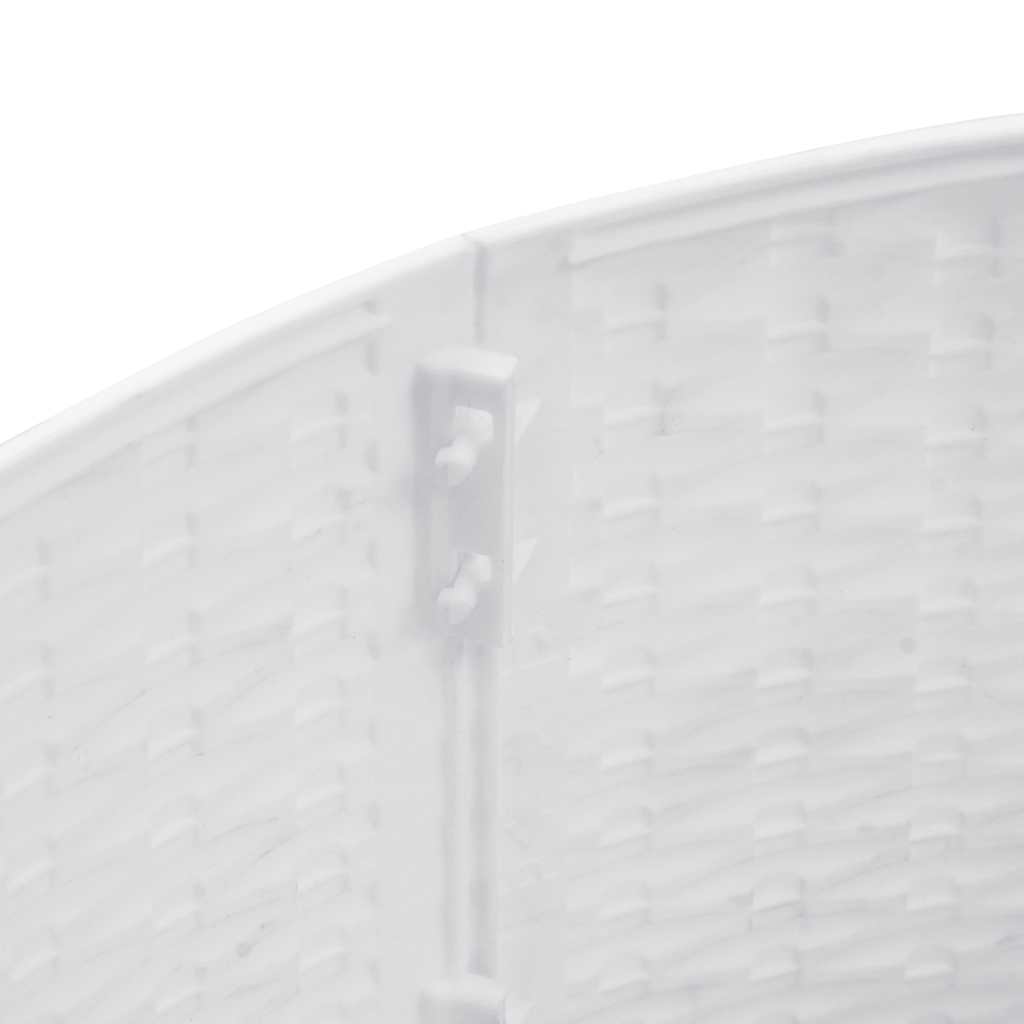 Kalėdų eglutės sijonas Baltas Ø65x23 cm Plastikas