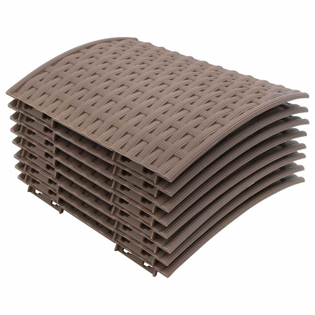 Kalėdų eglutės sijonas Rudas Ø65x23 cm Plastikas