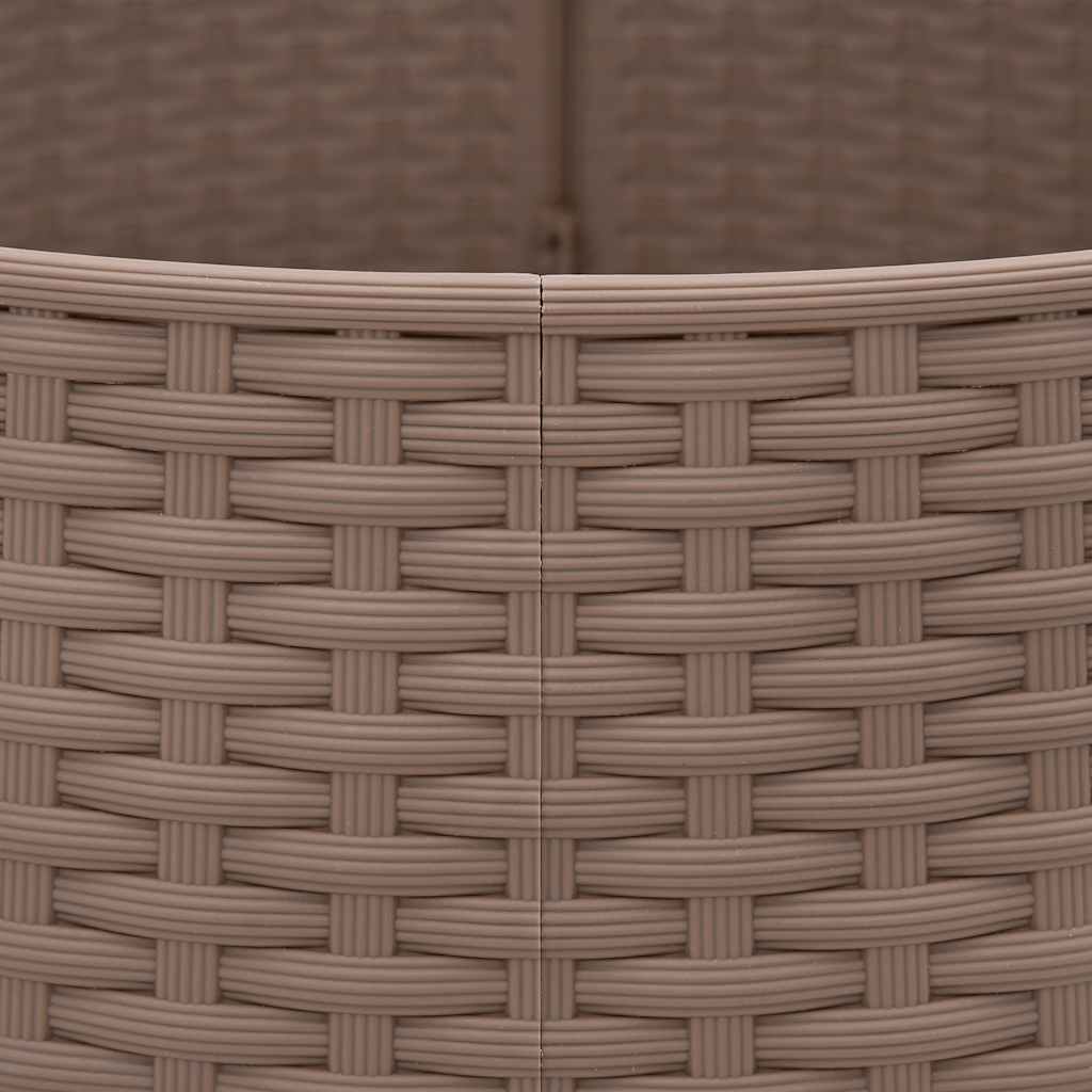 Kalėdų eglutės sijonas Rudas Ø65x23 cm Plastikas