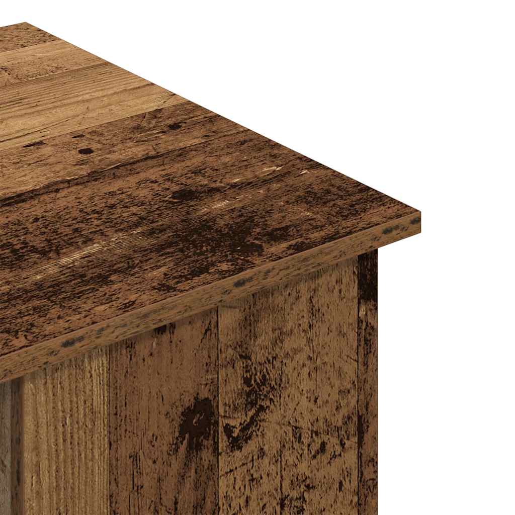 Rašomasis stalas Senas medis 100x55x75 cm Inžinierinė mediena