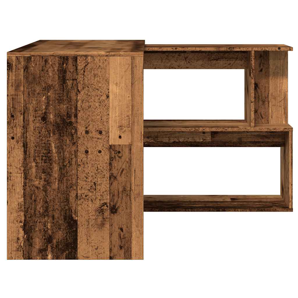 kampinis rašomasis stalas Senas medis 200,5x50x76 cm