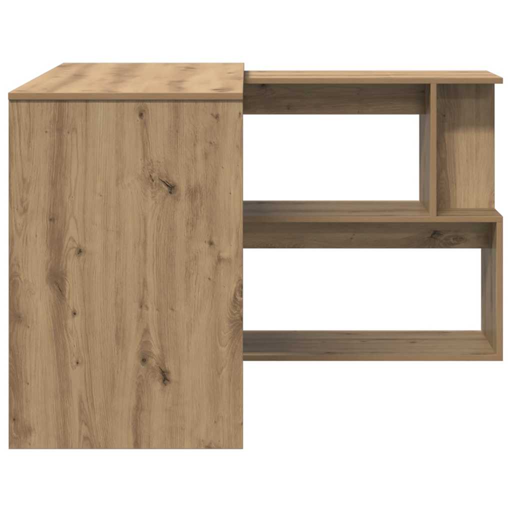 Kampinis rašomasis stalas, artisano, 200,5x50x76cm, mediena
