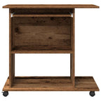Kompiuterio stalas Senas medis 80x50x75 cm Engineered Wood