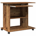 Kompiuterio stalas Senas medis 80x50x75 cm Engineered Wood