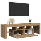 Televizoriaus spintelė su LED, artisano, 140x36,5x40cm, mediena