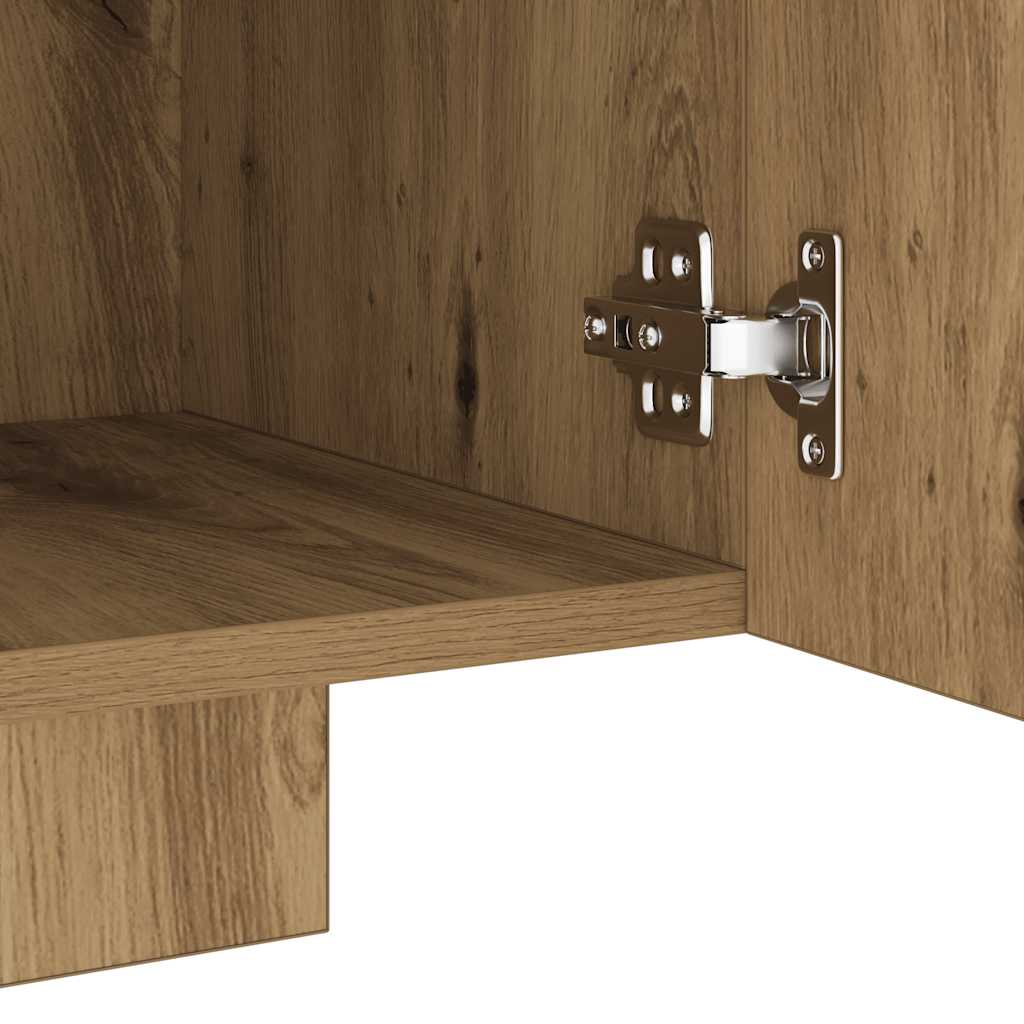 televizoriaus spintelė su LED lemputėmis Artisian ąžuolas