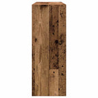 konsolinis stalas Senas medis 105x30x80 cm Inžinierinė mediena