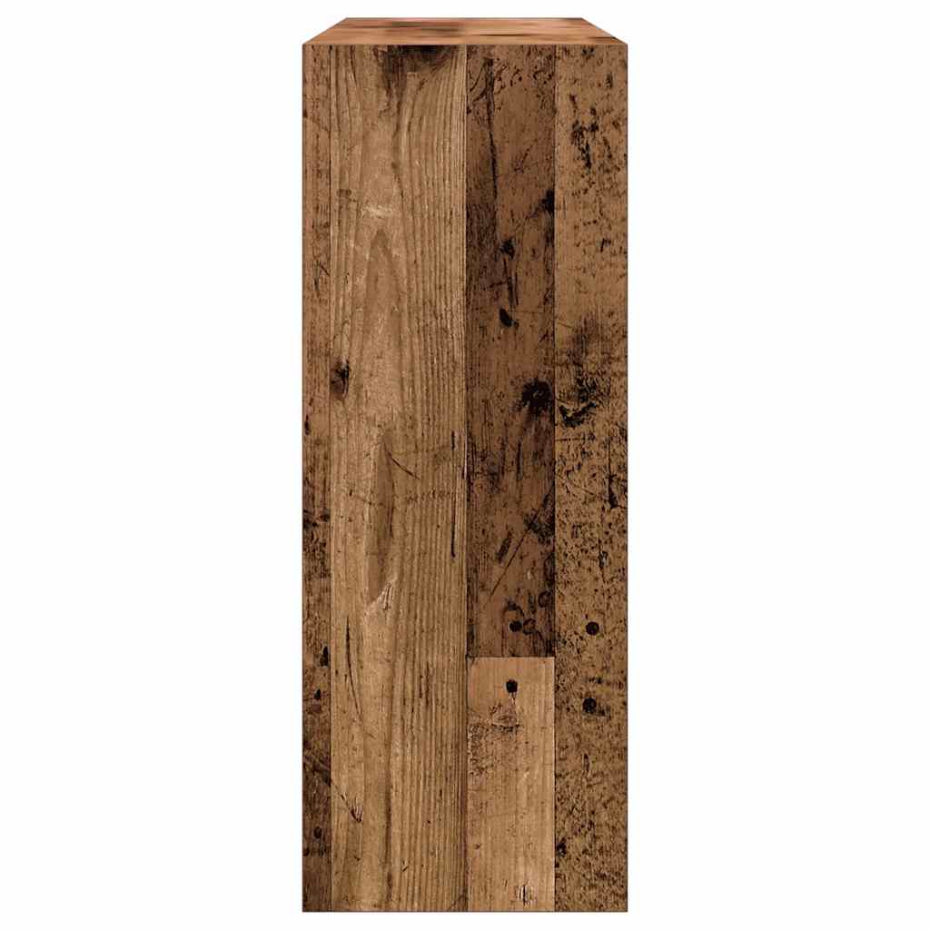 konsolinis stalas Senas medis 105x30x80 cm Inžinierinė mediena