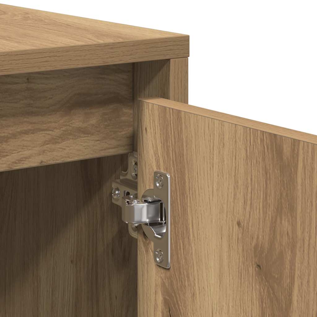 Televizoriaus spintelė, artisano ąžuolo, 120x30x40,5cm, mediena