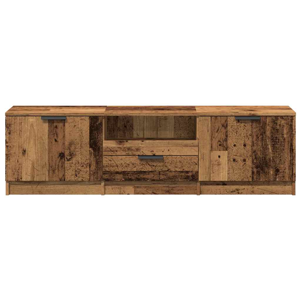 televizoriaus spintelė Old Wood 140x35x40 cm Engineered Wood
