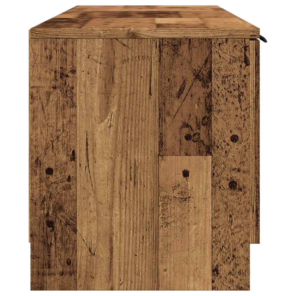 televizoriaus spintelė Old Wood 140x35x40 cm Engineered Wood