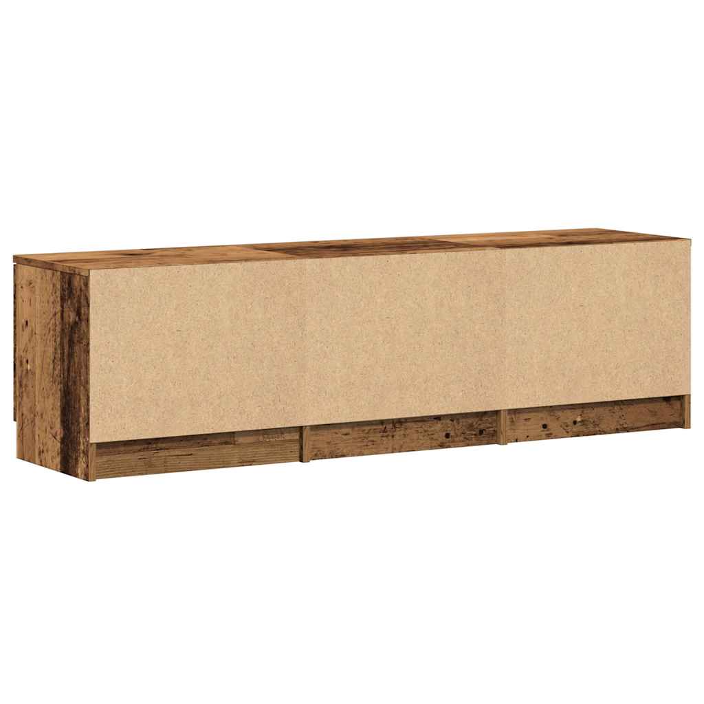 televizoriaus spintelė Old Wood 140x35x40 cm Engineered Wood
