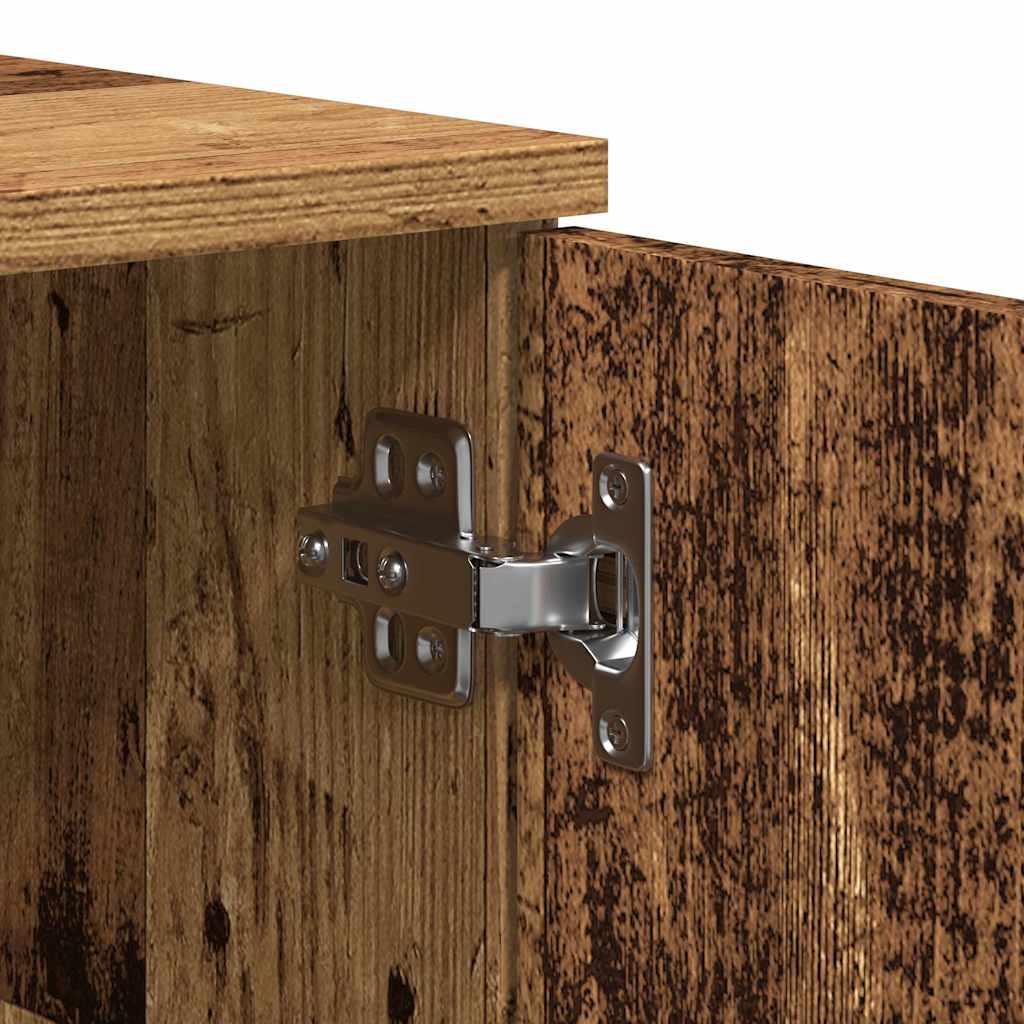 televizoriaus spintelė Old Wood 140x35x40 cm Engineered Wood