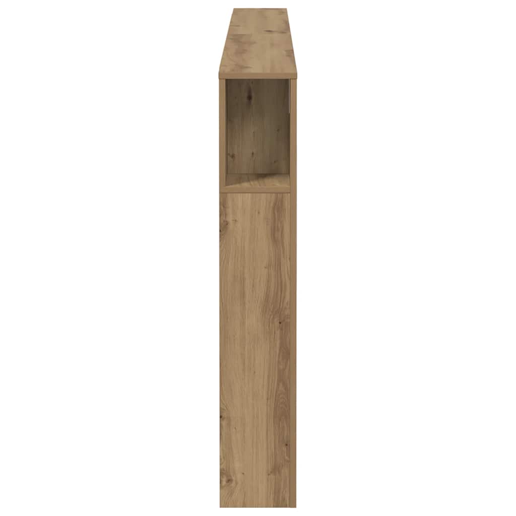Galvūgalis-spintelė, artisano ąžuolo, 180x18,5x102,5cm, mediena
