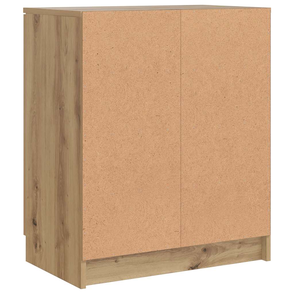 Spintelė batams, artisano ąžuolo, 59x35x70cm, apdirbta mediena