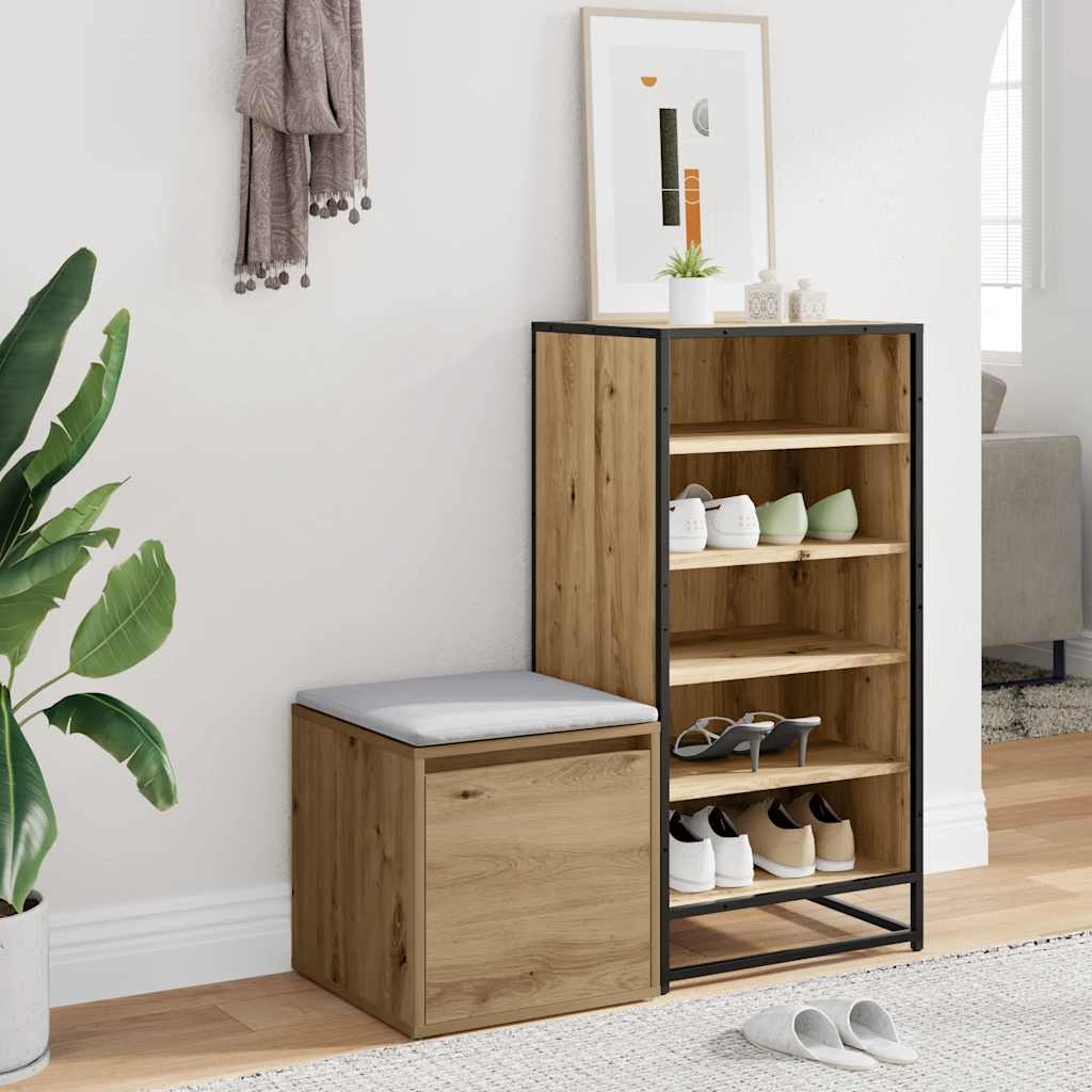 Dėžės stalčius Artisan ąžuolas 40,5x40x40 cm Inžinerinė mediena