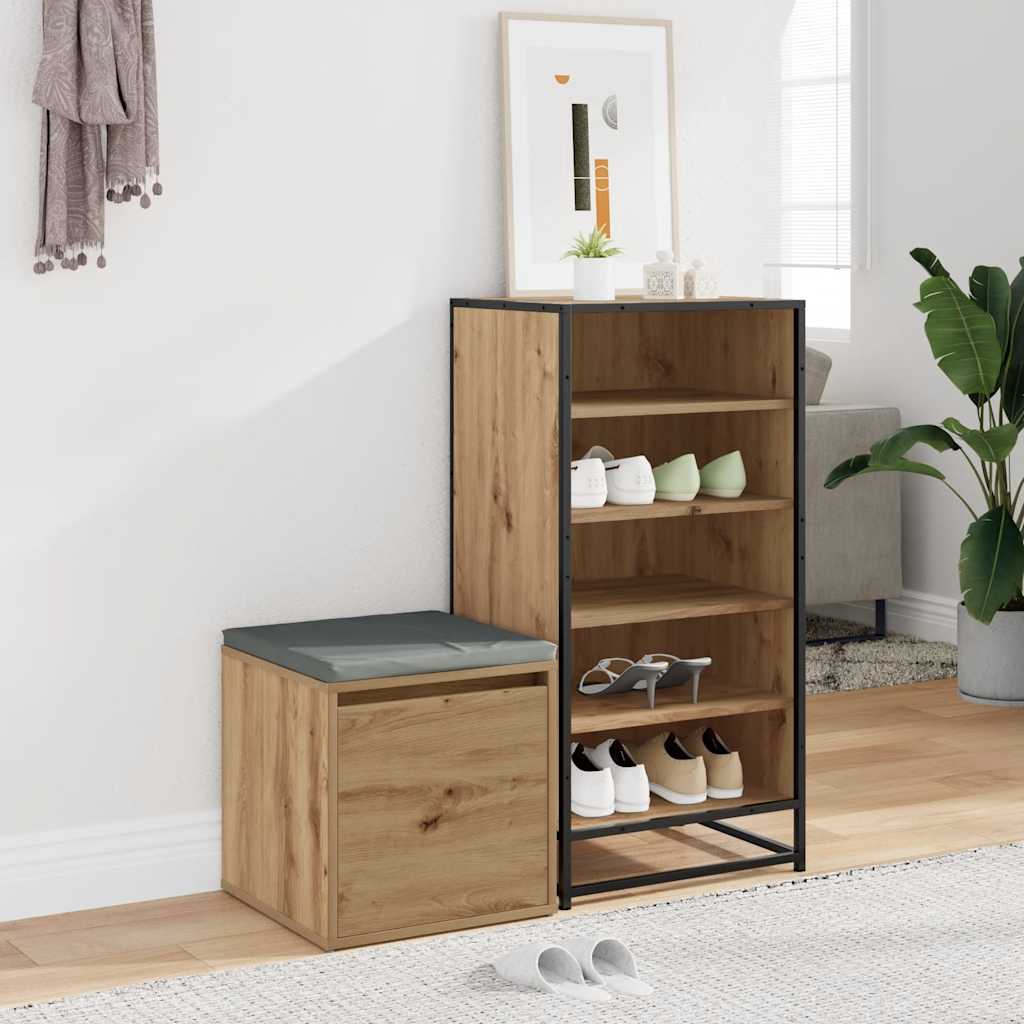 Dėžės stalčius Artisan ąžuolas 40,5x40x40 cm Inžinerinė mediena