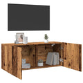 televizoriaus spintelė Sieninė Old Wood 100x30x41 cm
