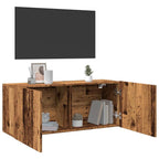 televizoriaus spintelė Sieninė Old Wood 100x30x41 cm