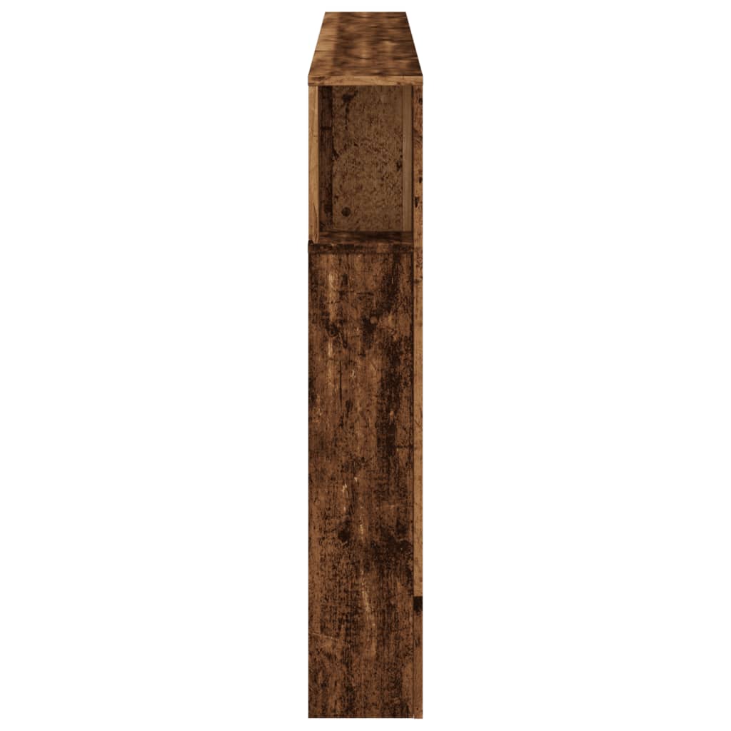 LED galvūgalis, medienos, 180x18,5x103,5cm, apdirbta mediena